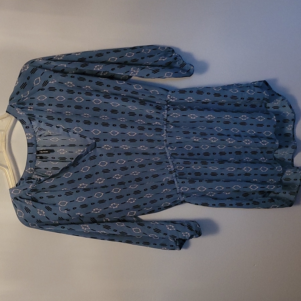 MAURICES 3/4 Sleeve Top with Elastic Waist | Size Medium